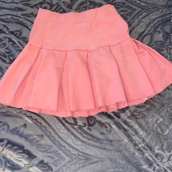 edge Skirts Bubble Gum Pink Mini Pleated Skirt Poshmark